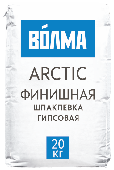 Шпаклевка гипсовая Волма ARCTIC (ВСК), 20 кг