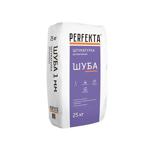 Штукатурка декоративная Шуба 1 мм, Perfekta, 25 кг