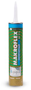 Клей санитарный каучуковый Makroflex MF915 400 г.