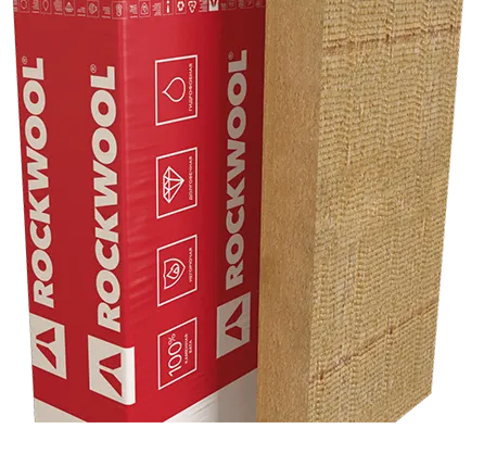 Минеральная вата ROCKWOOL Фасад БАТТС Д Экстра (1000x600x100) 3 шт (1,8 м2, 0,18 м3) в упаковке