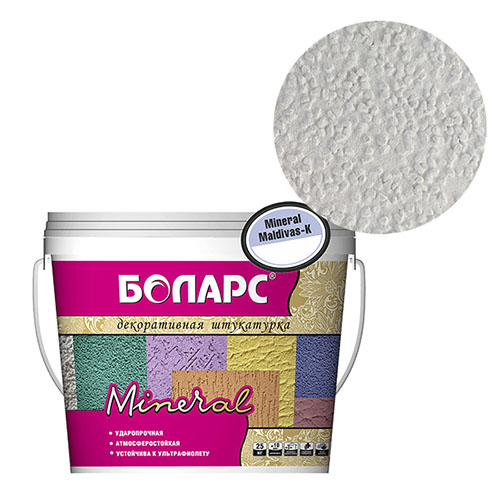 Декоративная штукатурка Боларс Maldivas K20, ведро 25 кг