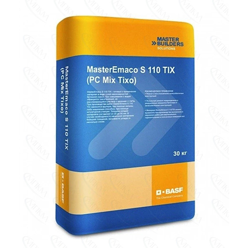 Ремонтная смесь MasterEmaco S 110 TIX, Мастер Эмако, мешок 30 кг
