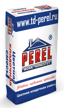Цветная кладочная смесь Perel NL желтая, мешок 50 кг