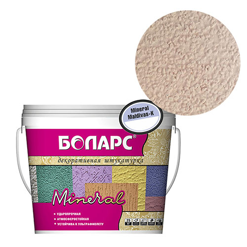 Декоративная штукатурка Боларс Maldivas K30, ведро 25 кг