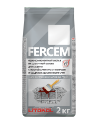 Однокомпонентный состав FERCEM, 2 кг, LITOKOL