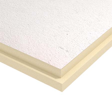 PIR-плита PirroStucco 600х1200х40, теплоизоляционная ПИР-плита со стеклохолстом, Пиррогрупп