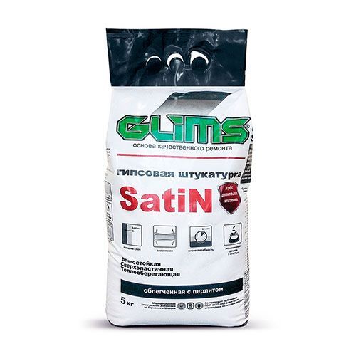 GLIMS SatiN штукатурка гипсовая - 5 кг