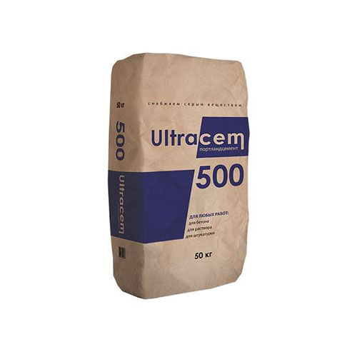Портланд цемент Ультрацем 500, 50 кг