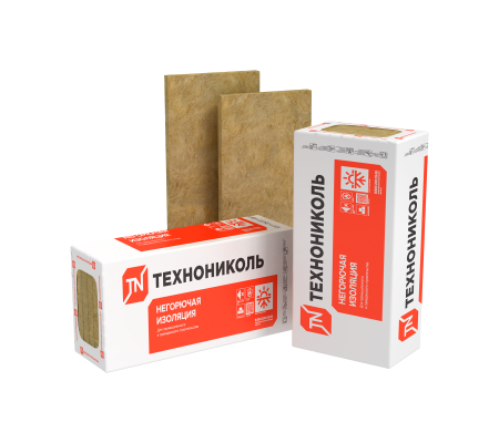 Базальтовый утеплитель ТехноНИКОЛЬ Технолайт Оптима 1200х600х80 мм 6 шт (4,32 м2, 0,3456 м3) в упаковке