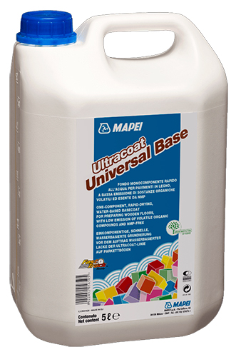 Быстросохнущая грунтовка для деревянных полов ULTRACOAT UNIVERSAL BASE, Mapei, 5 л