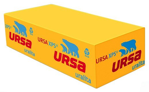 Утеплитель урса URSA XPS N-III-L (1180х600х100 мм)