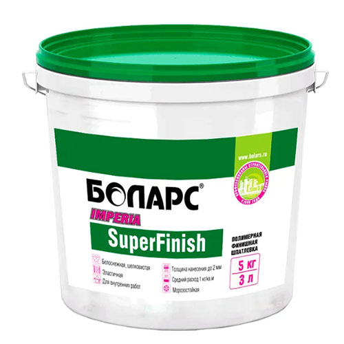 Шпатлевка готовая IMPERIA SUPER FINISH, 5 кг
