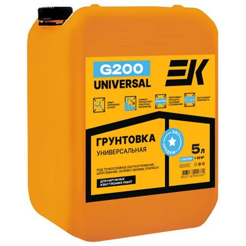 EK G200 универсальная грунтовка, 5 л
