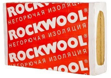 Минеральная вата ROCKWOOL Фасад Баттс Д Оптима (1000х600х120) 2 шт (1,2 м2, 0,144 м3) в упаковке