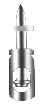 Дюбель-гвоздь для монтажа подвесных конструкций TB22P12
