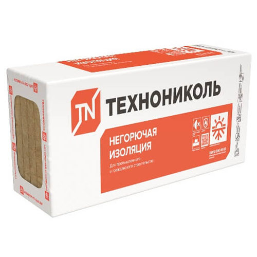 Базальтовый утеплитель ТЕХНОНИКОЛЬ ТЕХНОРуф Н30 1200х600х50 мм 6 шт (4,32 м2, 0,216 м3) в упаковке