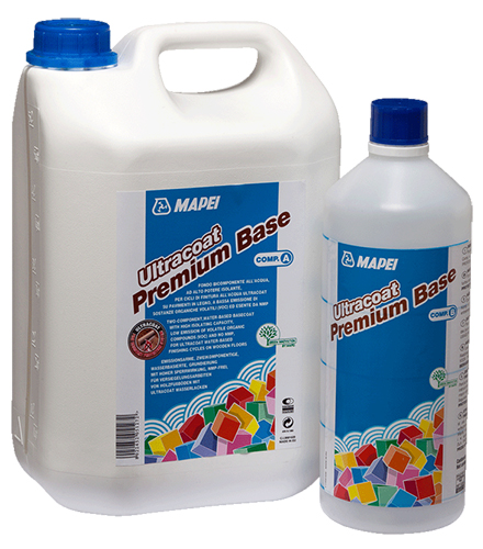 Двухкомпонентная грунтовка для дерева на водной основе ULTRACOAT PREMIUM BASE, Mapei, 6 л