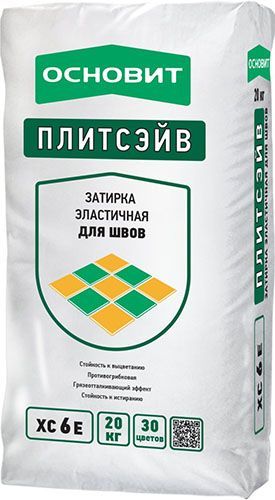 Затирка Какао эластичная 043 Плитсэйв XC6 E, 20 кг, мешок