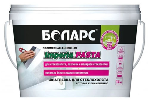Шпатлевка для стеклохолста IMPERIA PASTA, 14 кг
