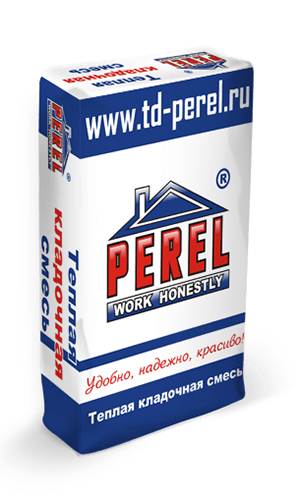 Теплоизоляционная кладочная смесь Perel TKS 6020/6520, мешок, 20 кг