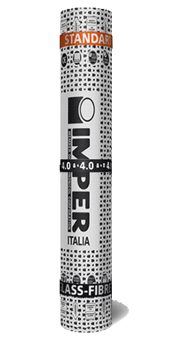 Рулонная гидроизоляция IMPER STANDARD (T) H, 4, 15х1 м, (15 м2)