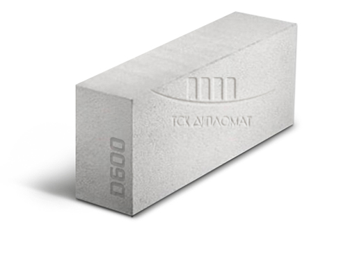Cubiblock Блок D600 B3,5 F100 625x150x250 газобетонный перегородочный