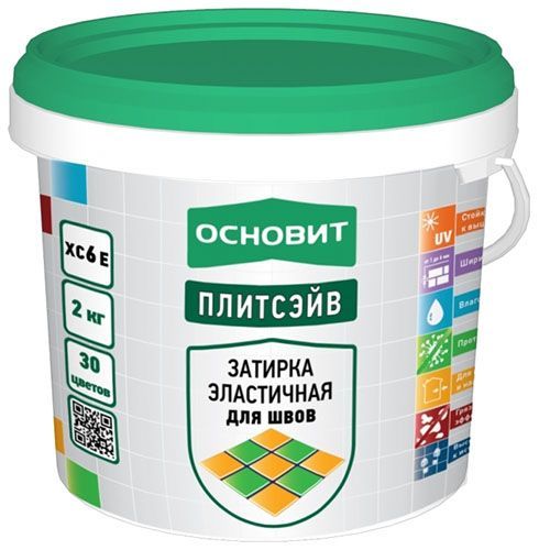 Затирка Персиковый эластичная 047 Плитсэйв XC6 E, 2 кг, мешок