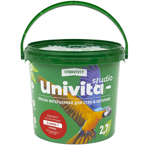 Краска Univita Studio Lusso I. САс991 М7. База С. 9 л