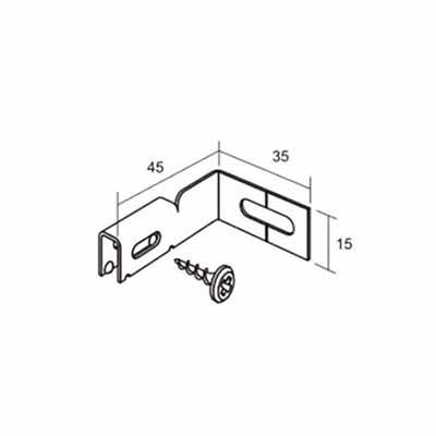 Пристенный кронштейн Ecophon 0524