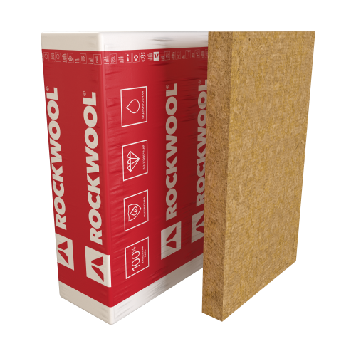 Минеральная вата ROCKWOOL Бетон Элемент Баттс Экстра (1000x600x100) 4 шт (2,4 м2, 0,24 м3) в упаковке
