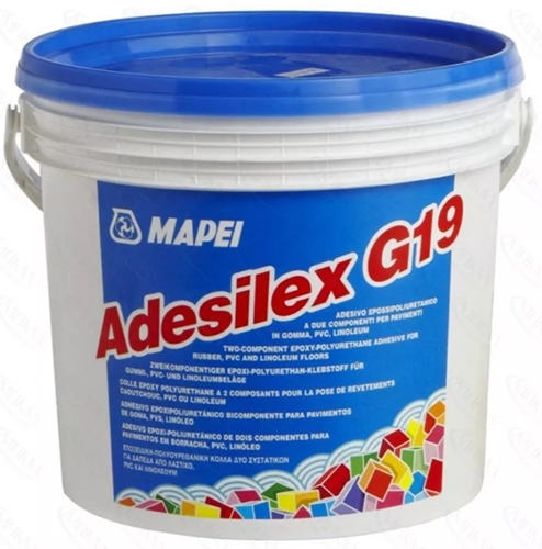 Двухкомпонентный эпоксидно-полиуретановый клей ADESILEX G19 BIANCO, белый, 10 кг