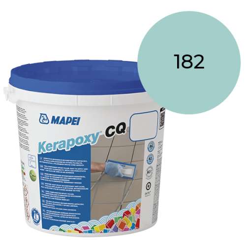 Шовный заполнитель (затирка) KERAPOXY CQ №182, Турмалин, Mapei, 3 кг