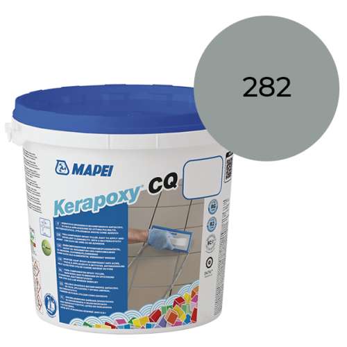 Шовный заполнитель (затирка) KERAPOXY CQ №282, Серый бардильо, 3Mapei,  кг
