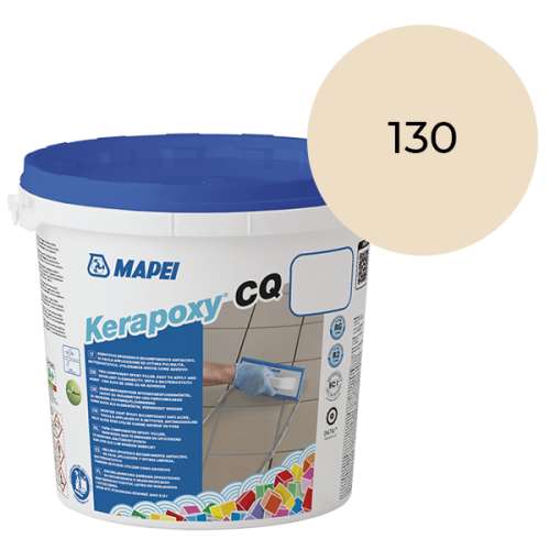 Шовный заполнитель (затирка) KERAPOXY CQ №130, жасмин, Mapei, 3 кг