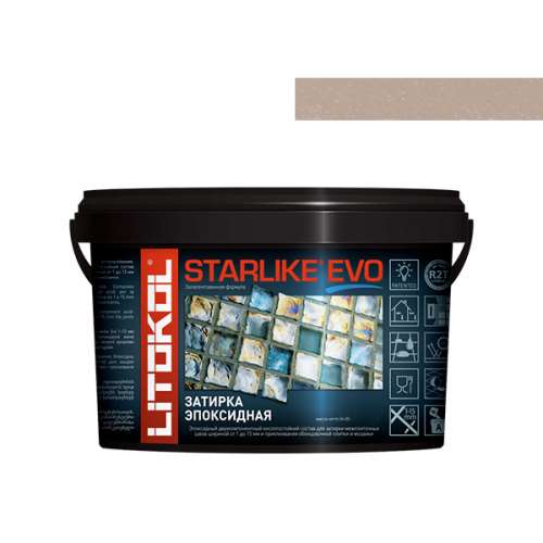 Эпоксидная затирочная смесь STARLIKE EVO, 2,5 кг, Оттенок S.825 Beige Havana