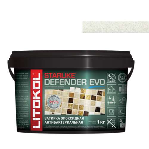 Двухкомпонентный эпоксидный состав STARLIKE DEFENDER EVO, 1 кг, S.200 Avorio, LITOKOL