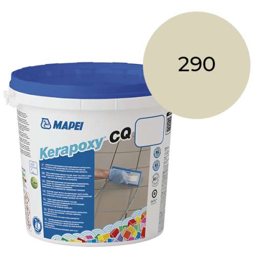 Шовный заполнитель (затирка) KERAPOXY CQ №290, кремовый, Mapei, 3 кг