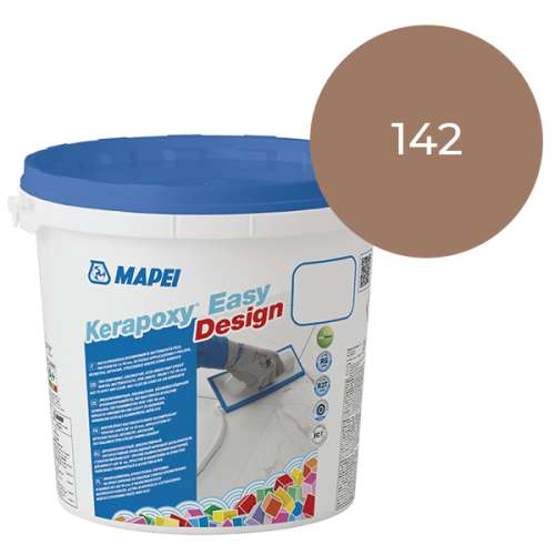 Шовный заполнитель (затирка) KERAPOXY EASY DESIGN №142, коричневый, 3 кг