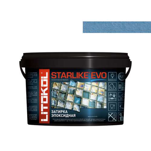 Эпоксидная затирочная смесь STARLIKE EVO, 1 кг, Оттенок S.330 Blu Avio