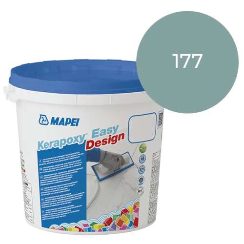 Шовный заполнитель (затирка) KERAPOXY EASY DESIGN №177, Шалфей, 3 кг