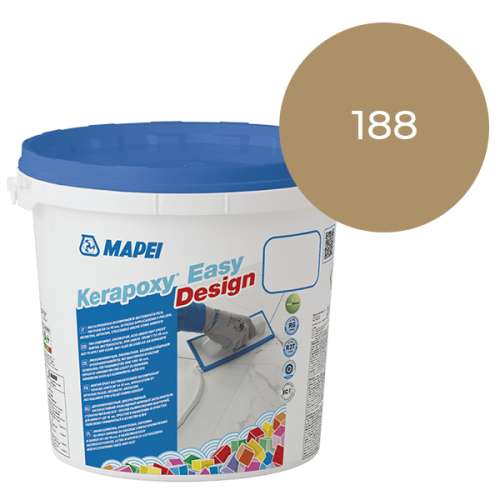 Шовный заполнитель (затирка) KERAPOXY EASY DESIGN №188, Бисквит, 3 кг
