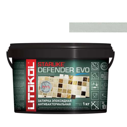 Двухкомпонентный эпоксидный состав STARLIKE DEFENDER EVO, 1 кг, S.700 Crystal, LITOKOL
