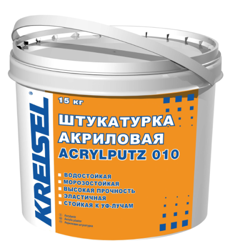 ACRYLPUTZ 010, Акриловая декоративная штукатурка, фактура 